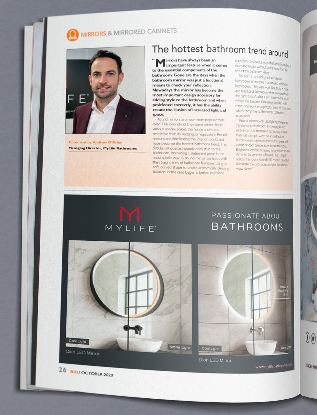 BKU Mag: “The Hottest Bathroom Trend Around”