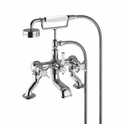 Farnham Bath Shower Mixer - Crosshead