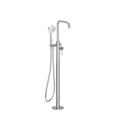 Ryver Easy-Plumb Floor Standing Bath Shower Mixer & Kit
