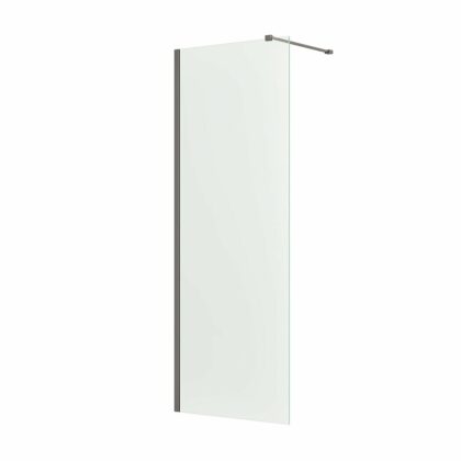Emmi Wetroom Panel Wall Profile & Bracing Bar Kit Gun Metal