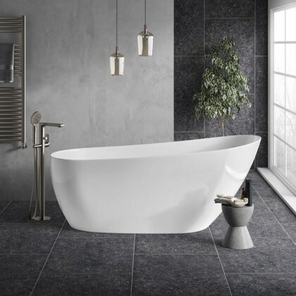 Barrow 1700 Thin Edge Freestanding Acrylic Bath
