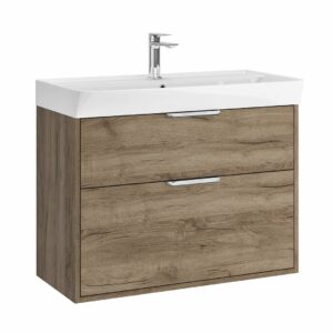 Calia 800mm 2 Drawer Wall Unit