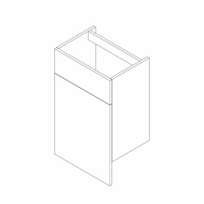 Stockton Standard 500mm Back to Wall WC Kit