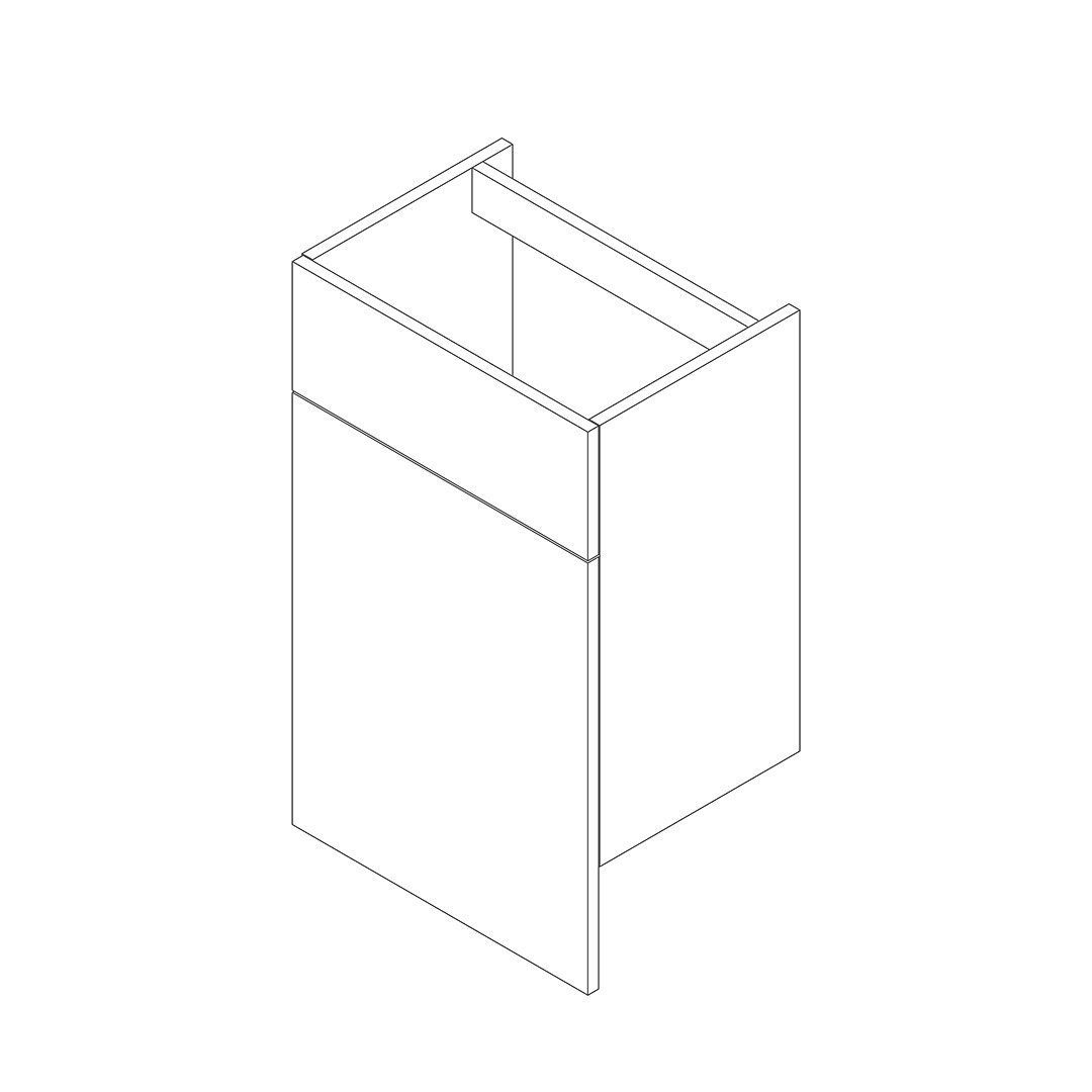 Stockton Standard 500mm Back to Wall WC Kit
