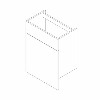 Stockton Standard 600mm Back to Wall WC Kit