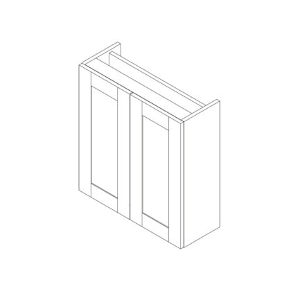 Gresham Slimline 600mm 2 Door Storage Unit Kit