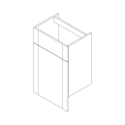 Gresham Standard 500mm Back to Wall WC Kit